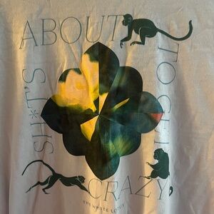 White Lotus Graphic Tee - White